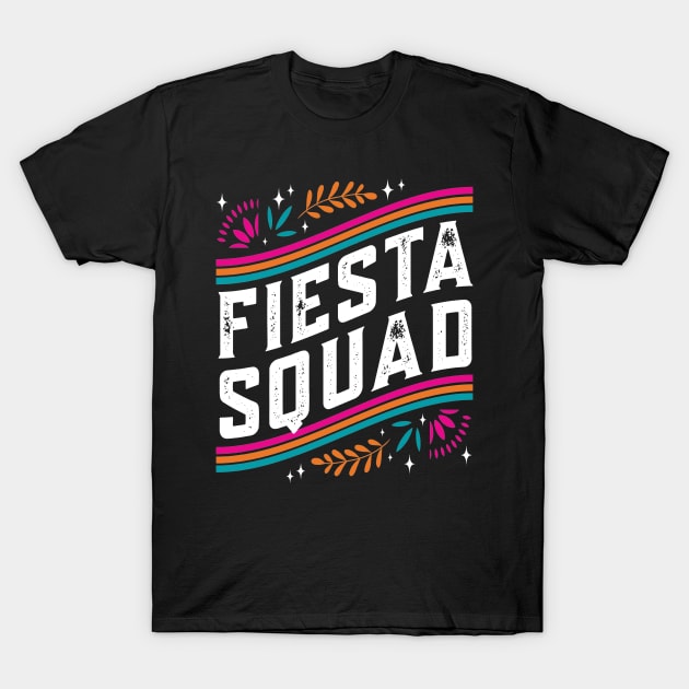 Cinco de Mayo Fiesta Squad Family Matching Group Adults Kids T-Shirt by Satansplain, Dr. Schitz